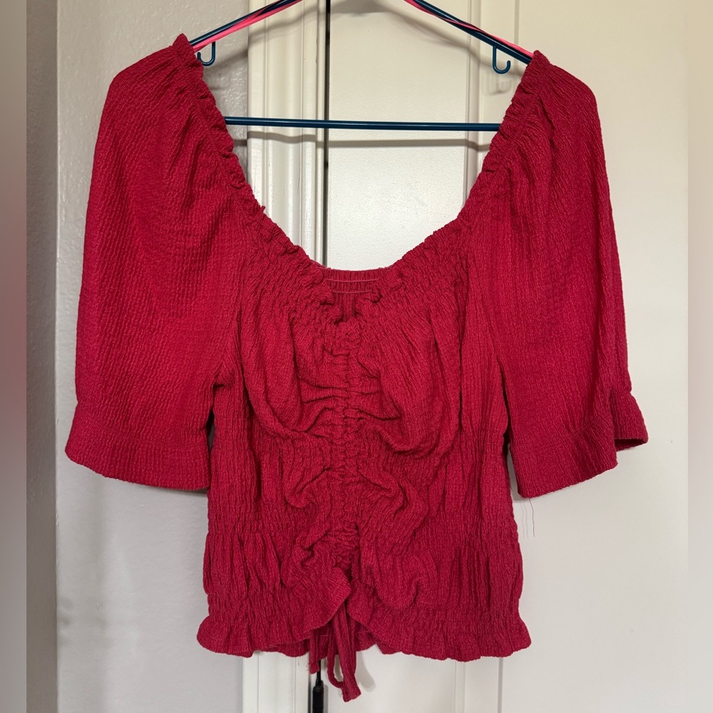 Urban Outfitters Bold Red Fabric